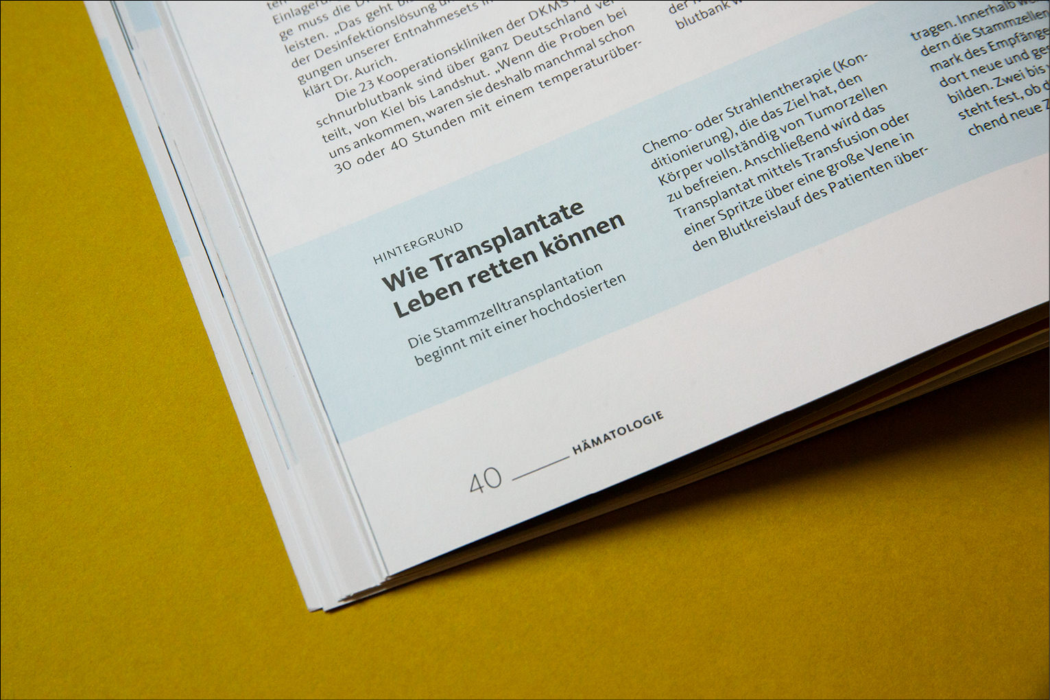 Detail Typografie