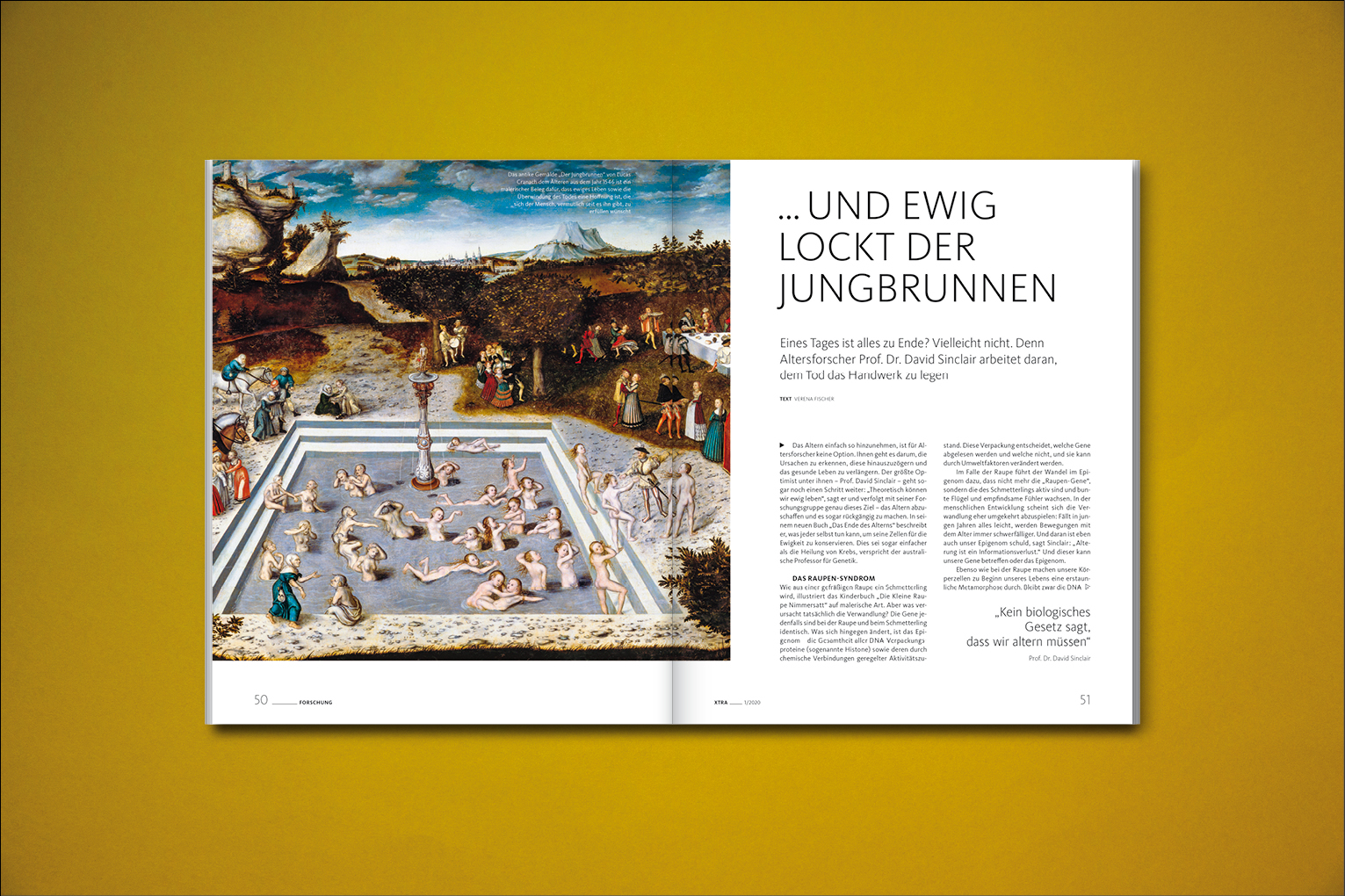 Artikelaufmacher mit klassische Gemälde als Bild